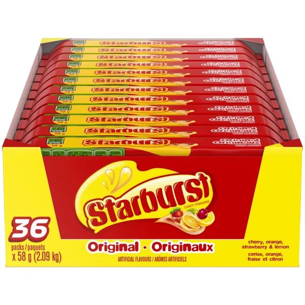 Starburst Fruit Candy 36x58g Original