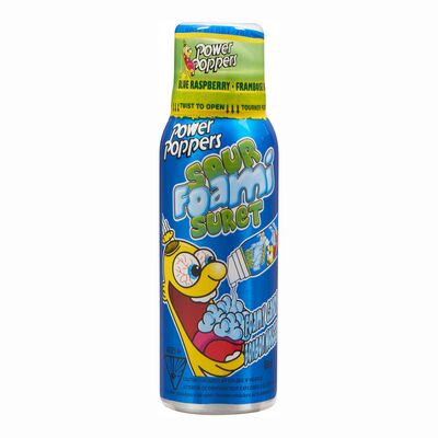 Power Poppers Sour Foam 12x88ml Assorted