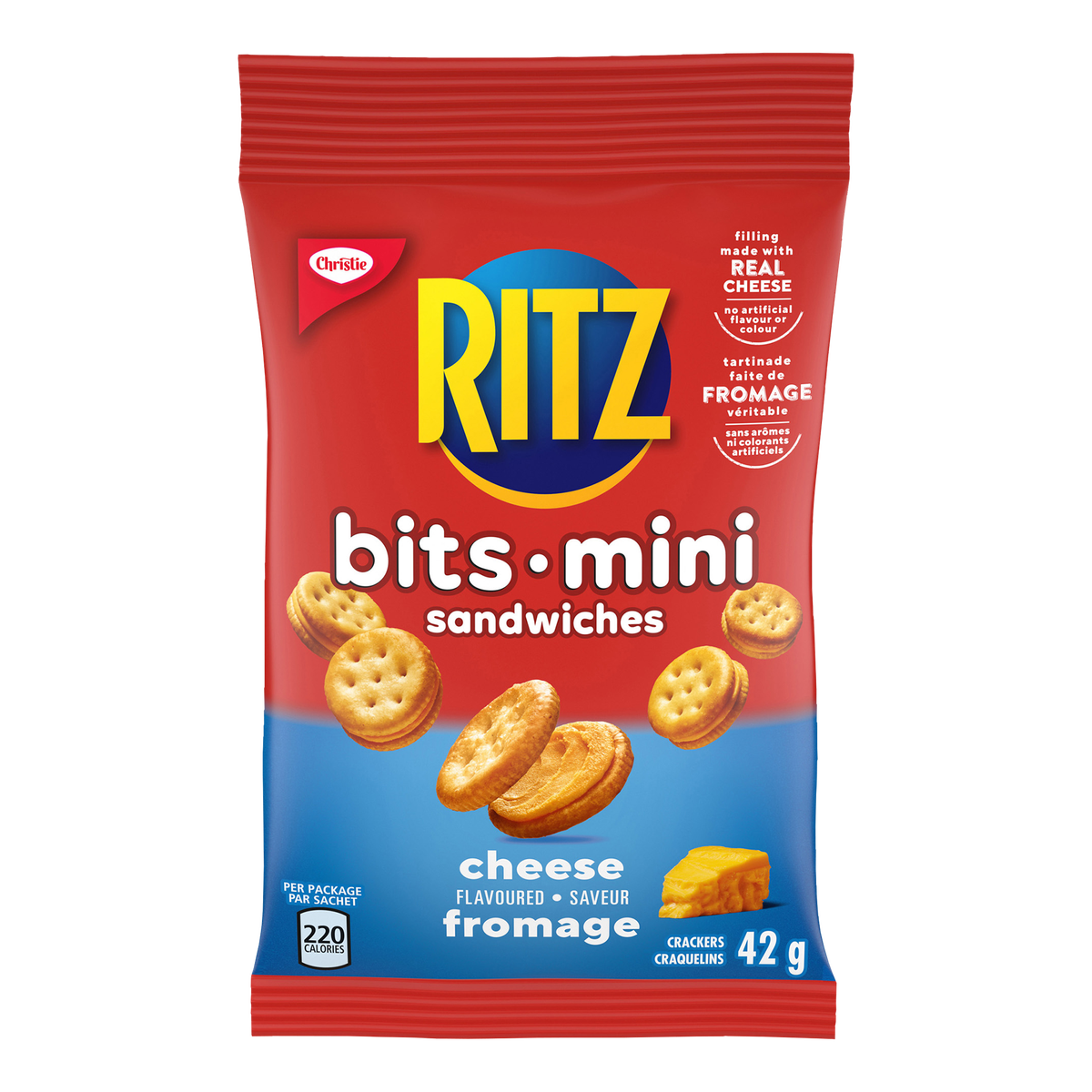Cracker Ritz Mini Sandwiches 30x42g Cheddar