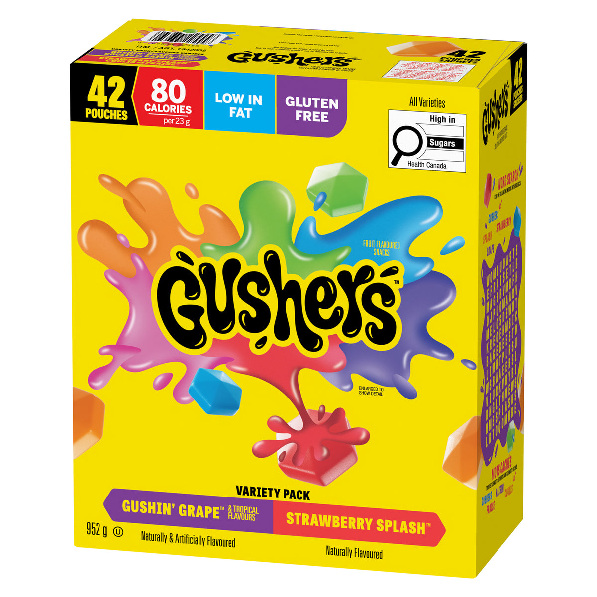 Gushers 42x22g Assorted