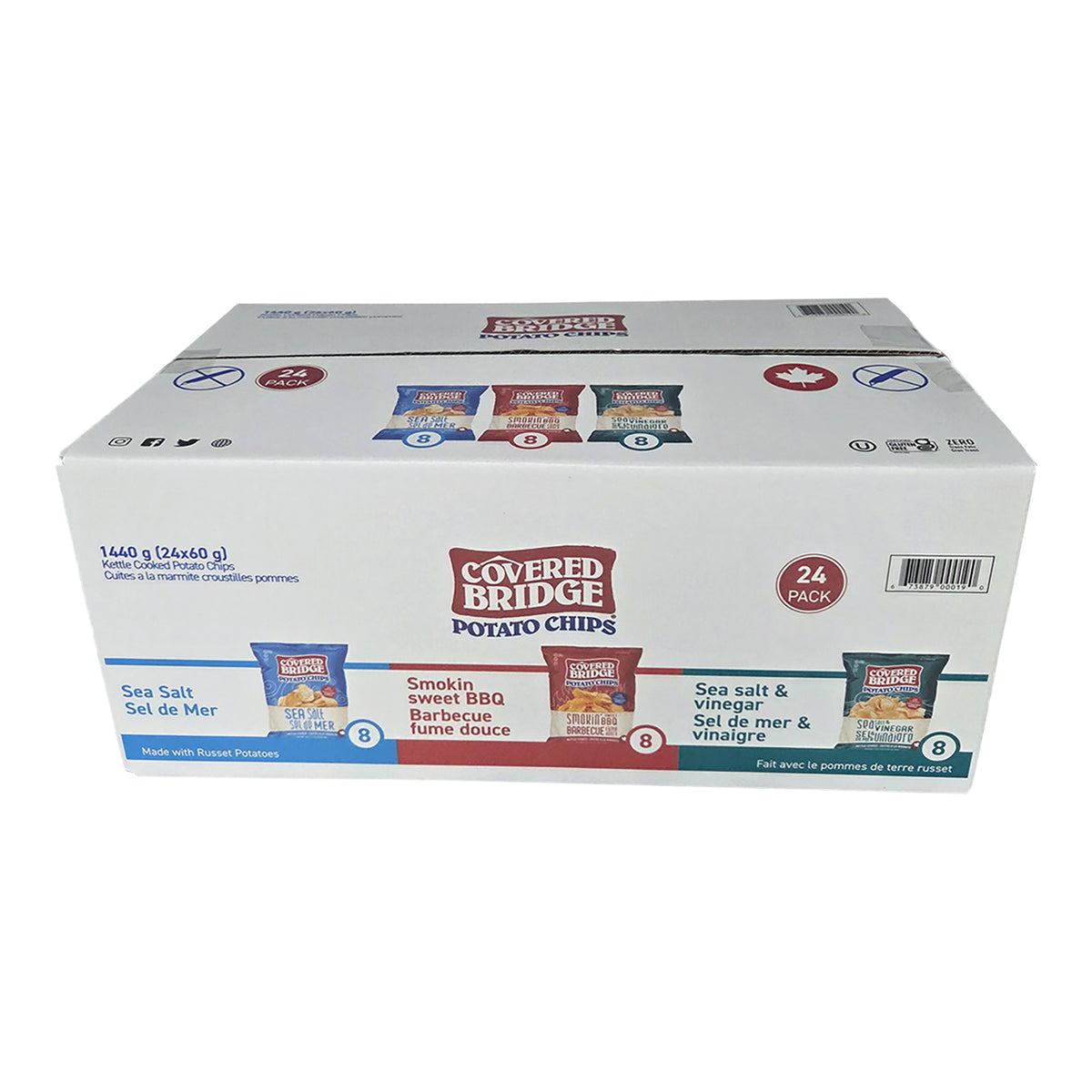 Covered Bridge 24x60g Variety Pack