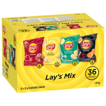 Frito Lay Chips 36×28g Mix