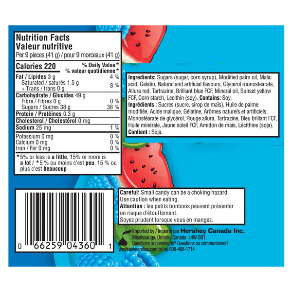 Jolly Rancher Chew 12x58g Assorted