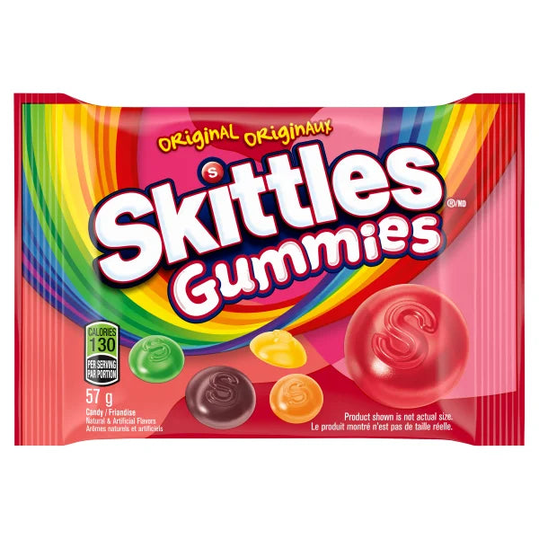 Skittles Gummies 18×57g Original