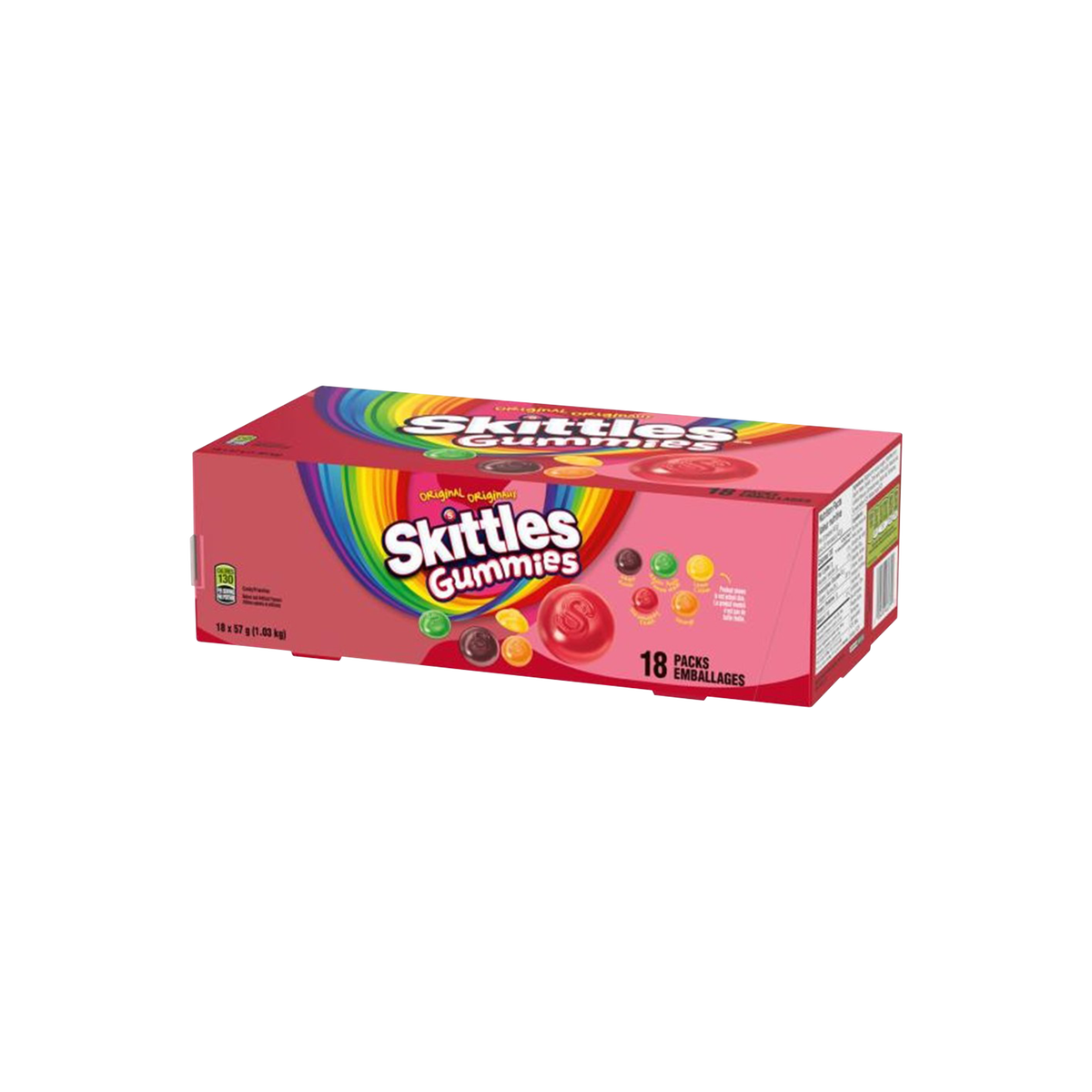 Skittles Gummies 18×57g Original