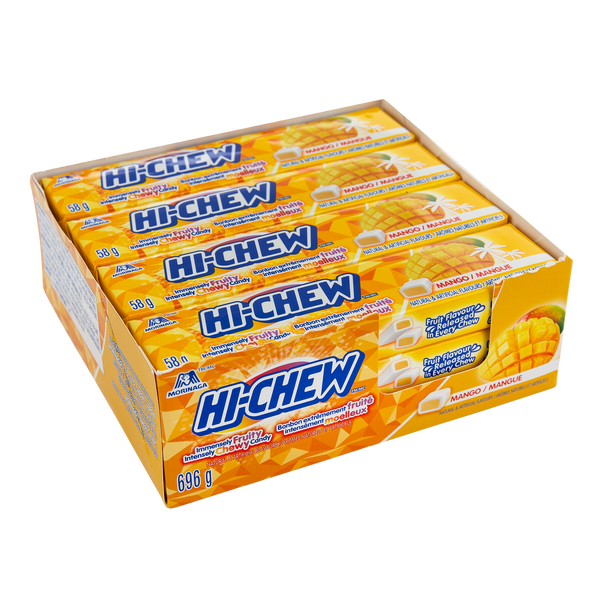 Hi Chew Soft Candy 12x58g Mango