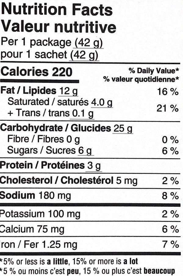 Cracker Ritz Mini Sandwiches 30x42g Cheddar