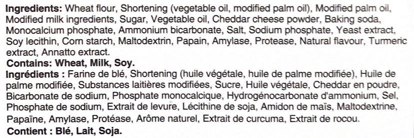 Cracker Ritz Mini Sandwiches 30x42g Cheddar