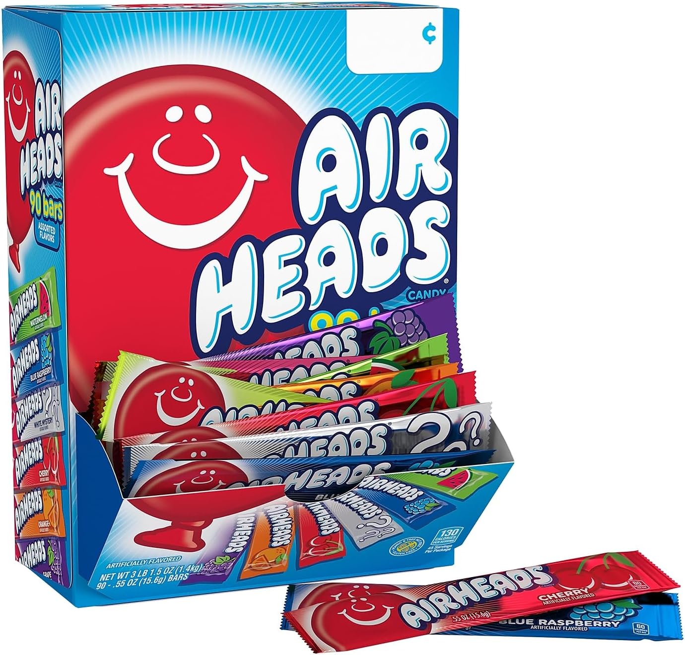 Airheads Fruit Candy Bites 60x15g Assorted