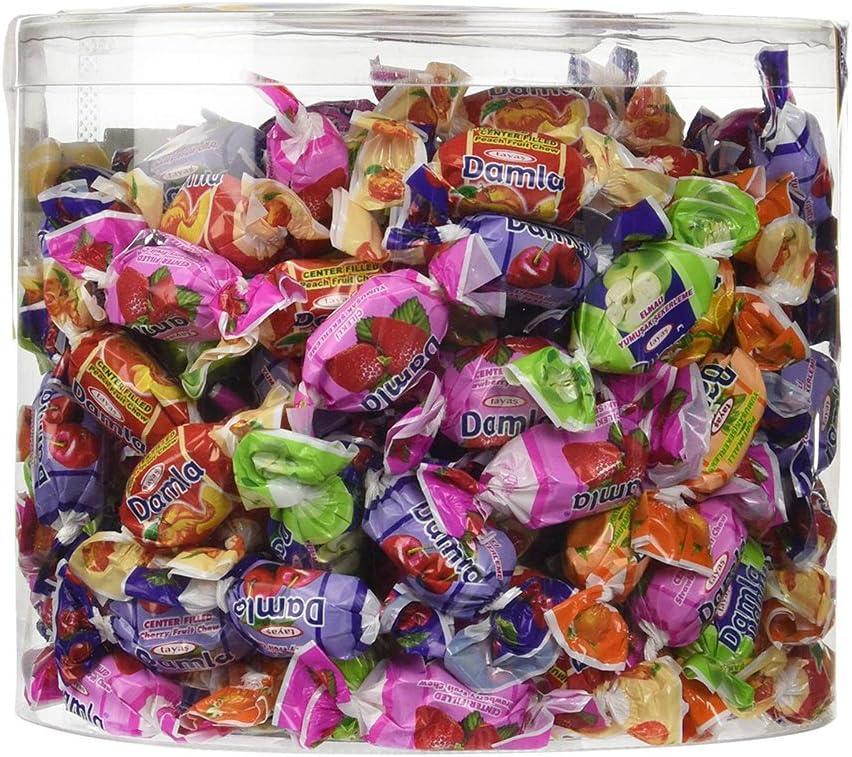 Soft Fruit Candies Damla 1Kg Assorted