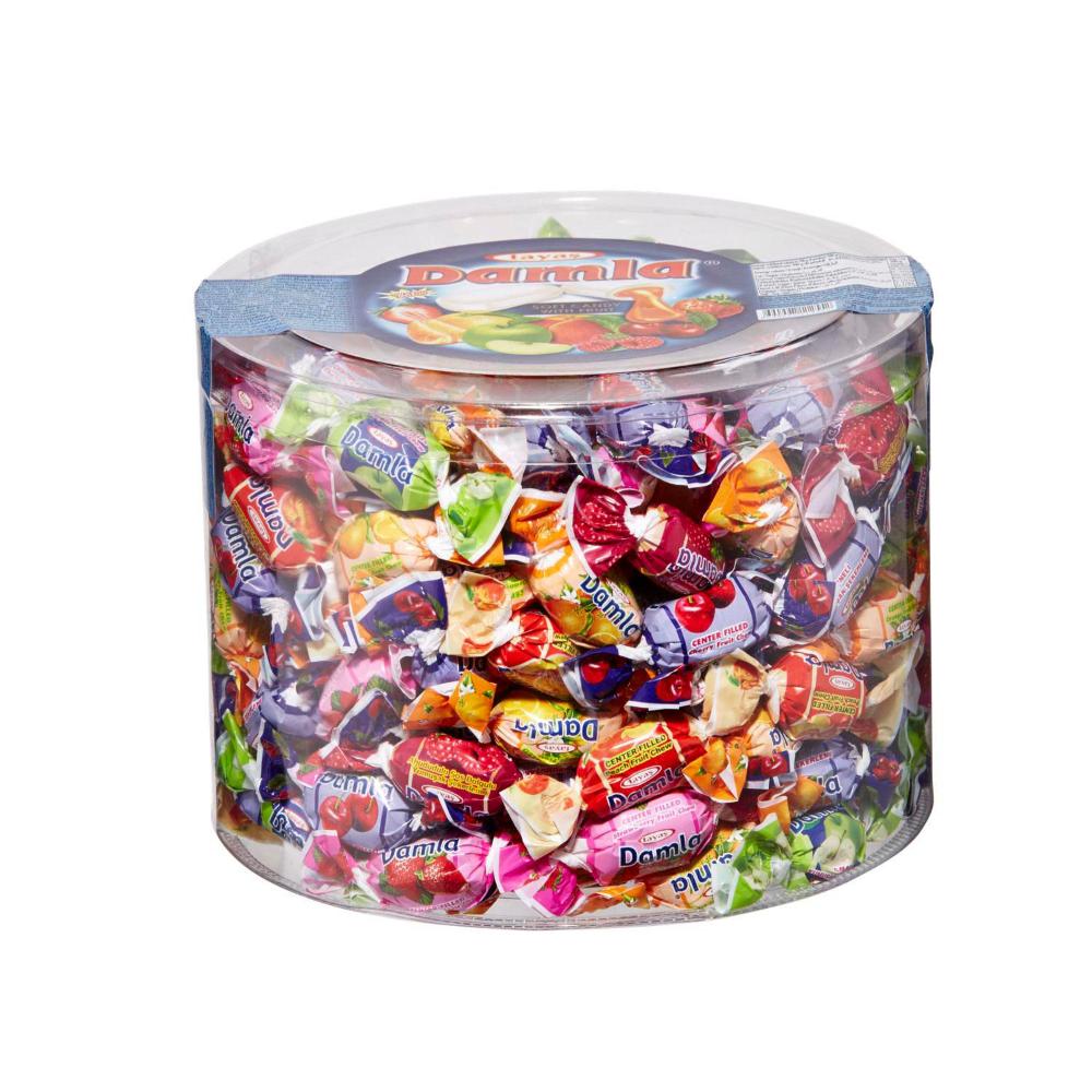 Soft Fruit Candies Damla 1Kg Assorted