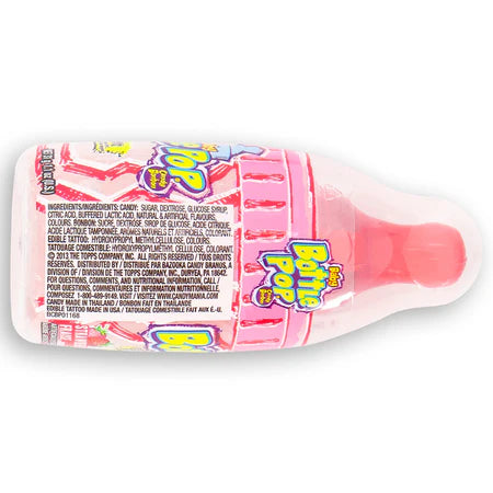 Baby Bottle Pop Tung 18x24g Assorted
