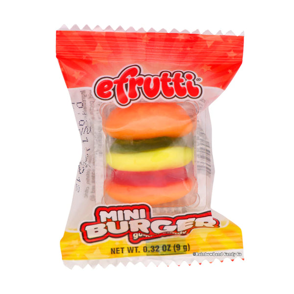 eFrutti Gummies 60's Mini Sour Burger