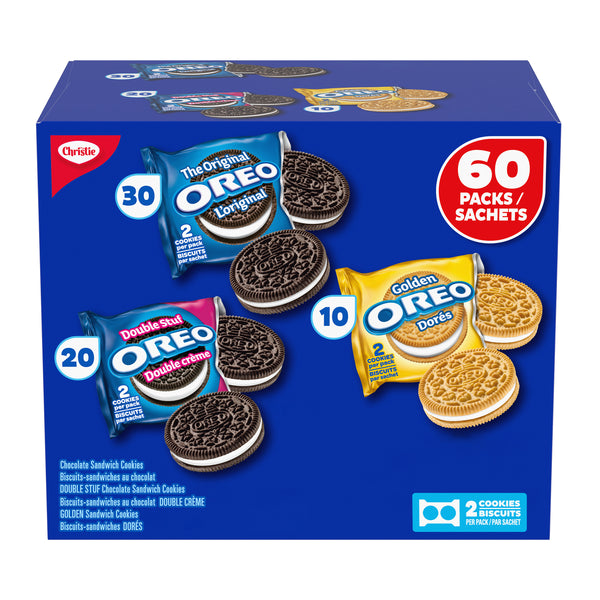 Oreo Cookie 60-pack Variety