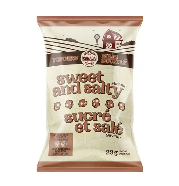 Popcorn From Farm to Table 32x23g Sweet & Salty
