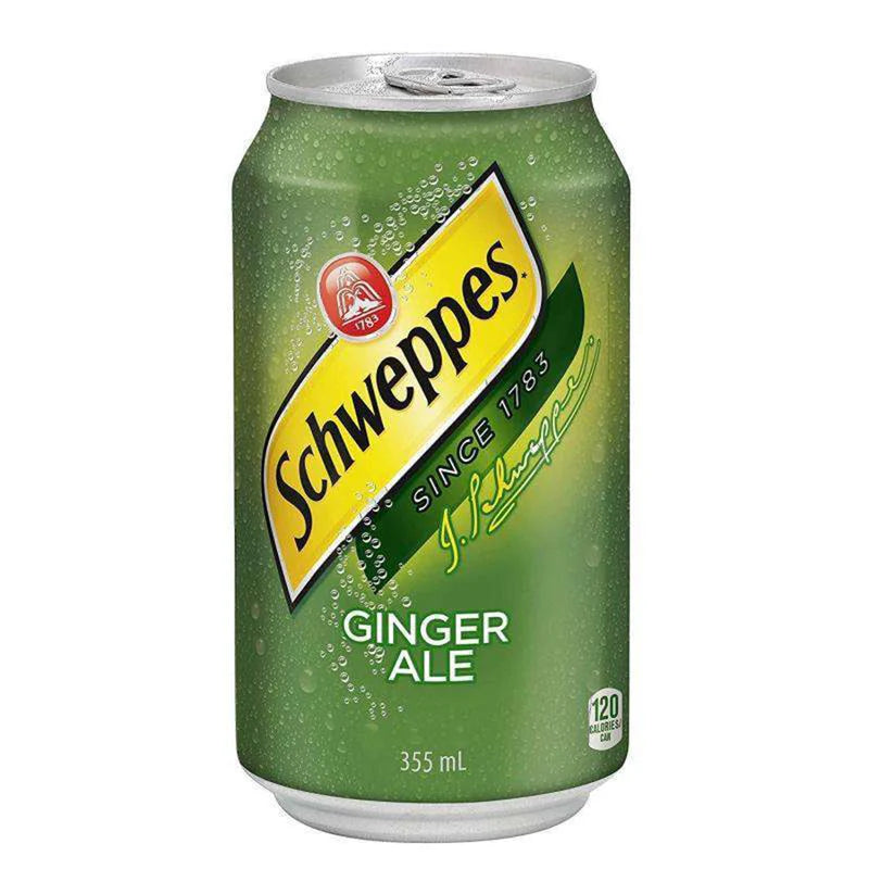 Schweppes Soda 12x355ml Ginger Ale