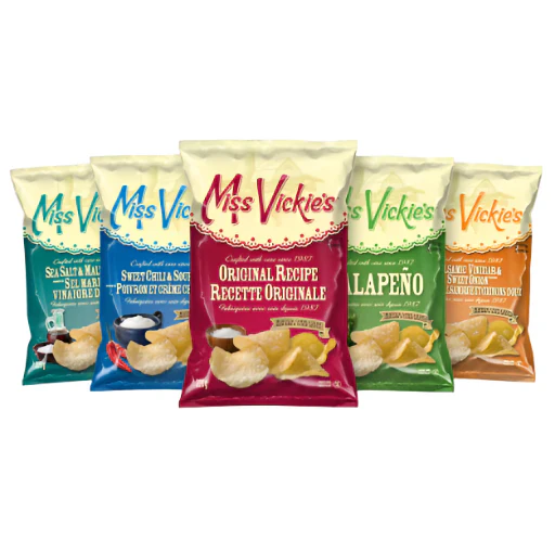 Miss Vickie's Chips 36x24g Variety