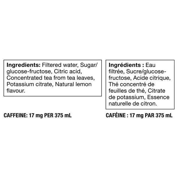Fuze Ice Tea 12x341ml Lemon