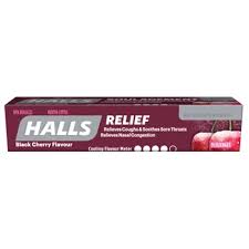 Halls 20-pack Black Cherry