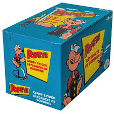 Popeye Candy Sticks 48's Original