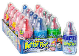 Baby Bottle Pop Tung 18x24g Assorted