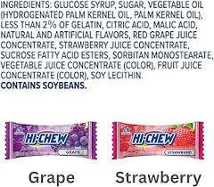 Hi Chew Soft Candy 12x58g Grape