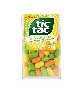Tic Tac 12x29g Citrus Adventure