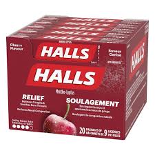 Halls 20-pack Cherry