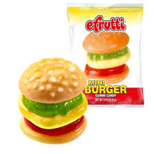 eFrutti Gummies 60's Mini Sour Burger