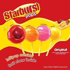 Starburst Lollipops 72s Original