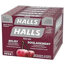 Halls 20-pack Black Cherry