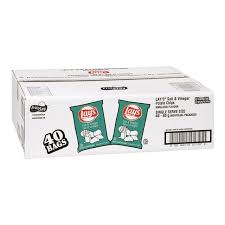 Potato Chips Lays 40x40g Salt & Vinegar