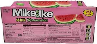 Mike and Ike 24x22g Sour Watermelon