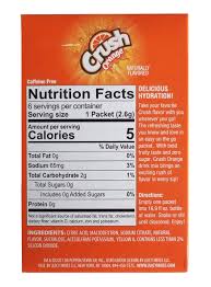 Crush Soda 12x355ml Orange
