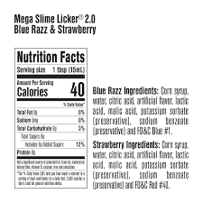 Slime Licker 12x60ml Blue Razz & Strawberry