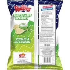 Ruffles Chips 48x40g Sour Cream & Onion