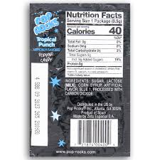 Shock Rocks Popping 24x9g Tropical Punch