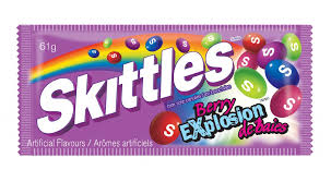 Skittles Candy 36x61g Berry Explosion