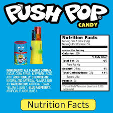 Push Pop Sliderz 15x14g Assorted