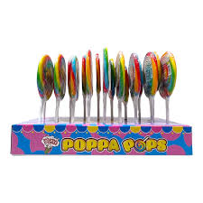 Poppa Pops Lollipops 18x85g Original