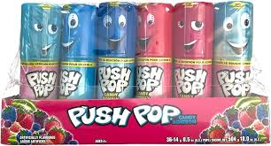 Push Pop Fruit Twist 36x14g Assorted