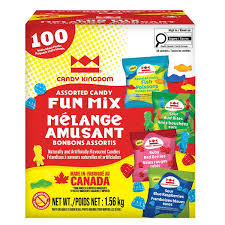 Candy Kingdom 100x15g Assorted Fun Mix Gummies