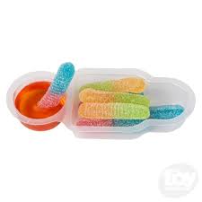 Goo Dunkers Sour Dip 12x60ml Gummy Worms