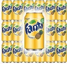 Fanta 12x355ml Pineapple
