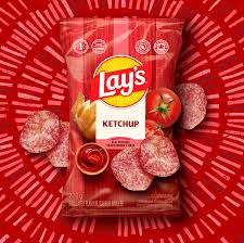 Potato Chips Lays 40x40g Ketchup