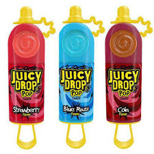 Juicy Drop Pop 12x26g Assorted