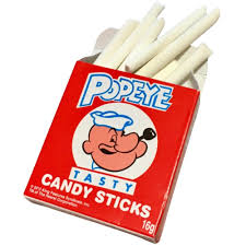 Popeye Candy Sticks 48's Original