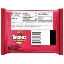 Twizzlers Gummies 12x90g Strawberry