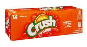 Crush Soda 12x355ml Orange