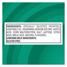 Potato Chips Lays 40x40g Salt & Vinegar